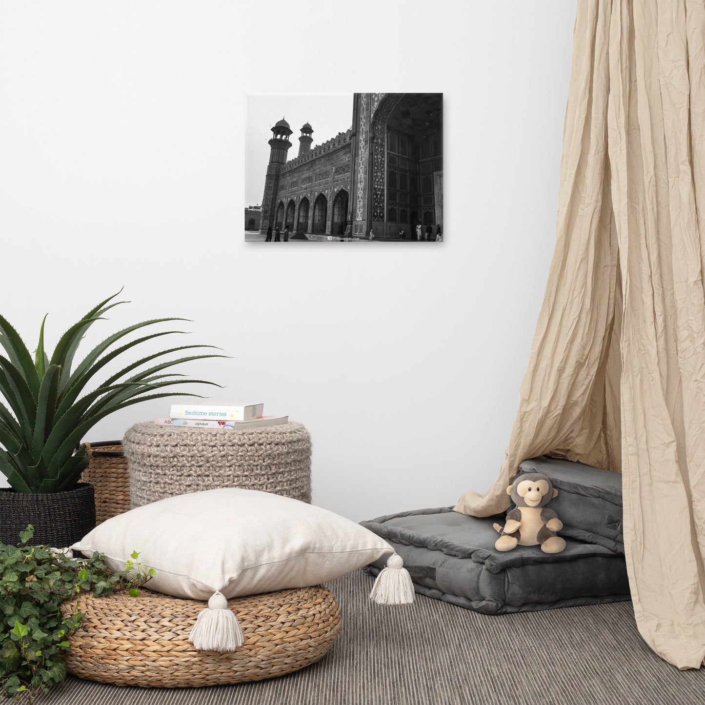 'Badshahi Mosque' Canvas